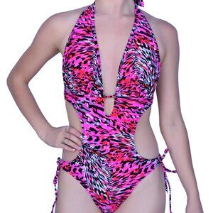 NWT NWSC One Piece Monokini Swimsuit L XL XXL 10 12 14 Large X-Large XXL